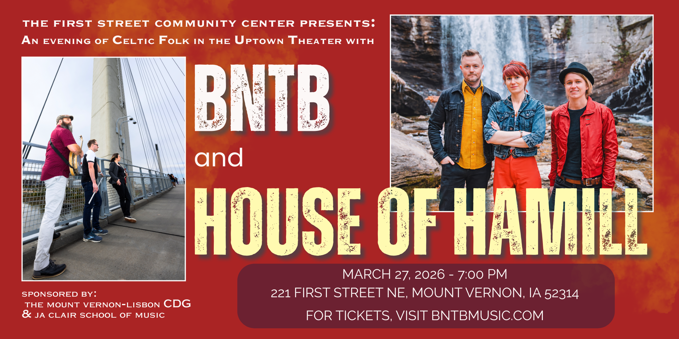 First Street Community Center with House of Hamill