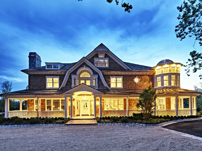Exterior of a house I designed in Tarrytown, NY