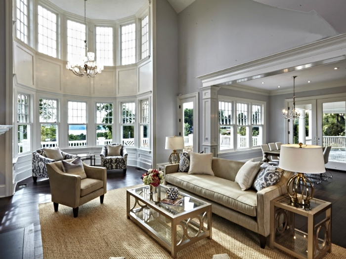 Family Room with a nice view in Tarrytown, NY