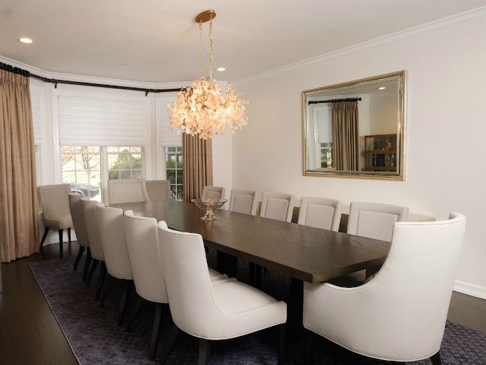 A beautiful dining room in an Irvington house