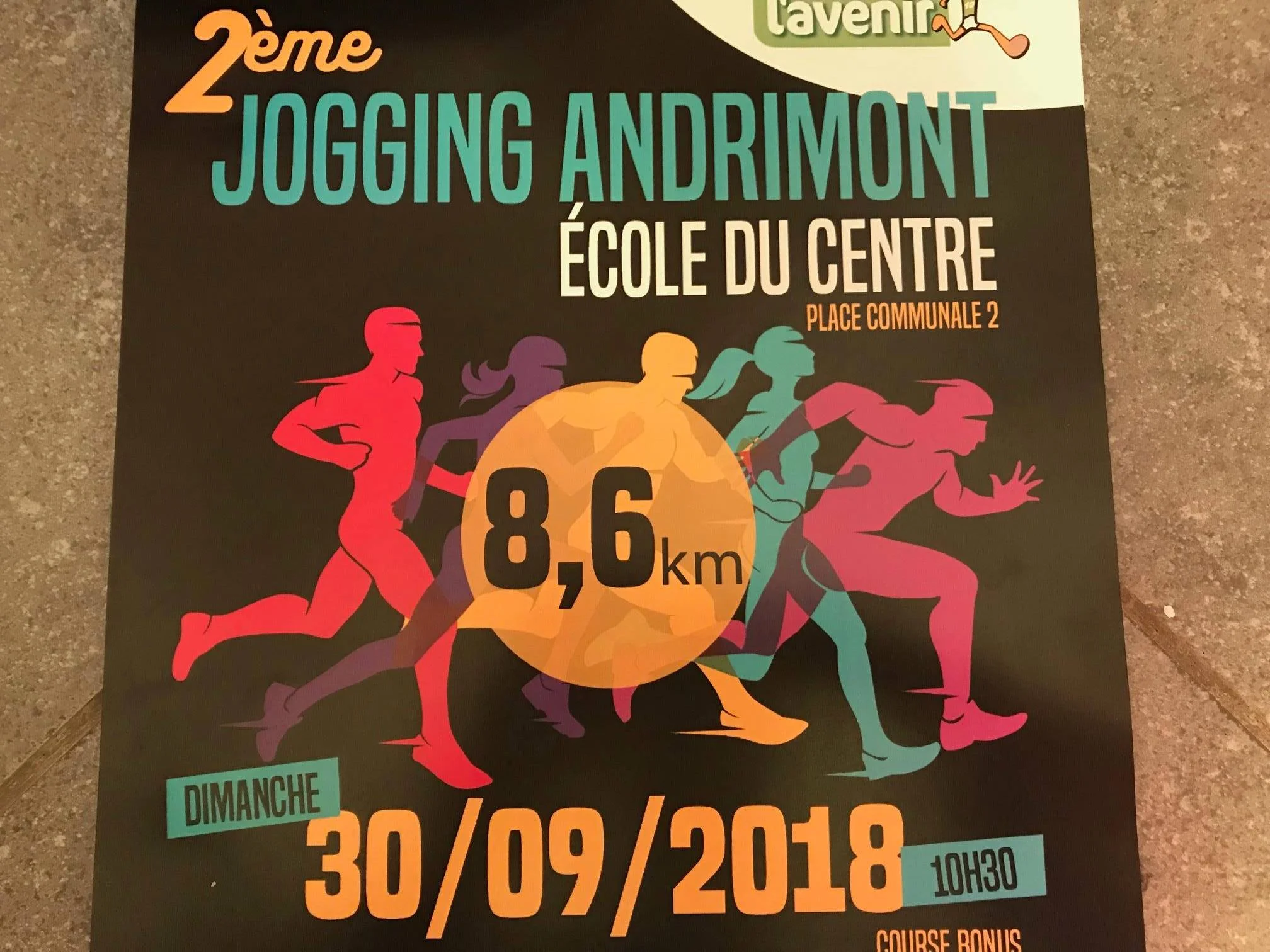 Jogging D'Andrimont : école du centre