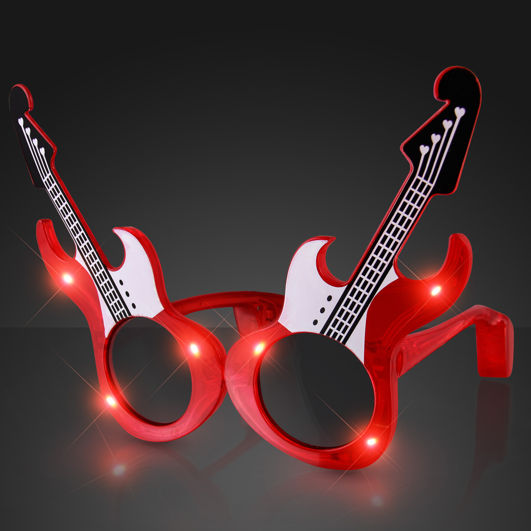 LED Light Up Guitar Shades