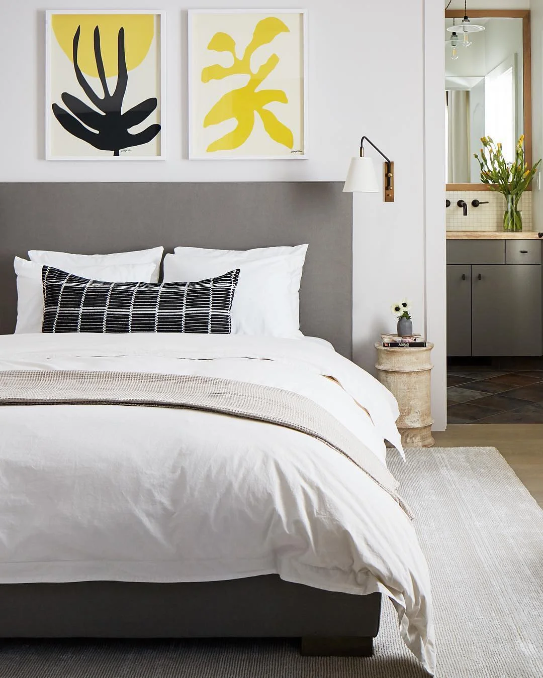 Tappan prints in the home of BRAD KREFMAN , interior designer.
