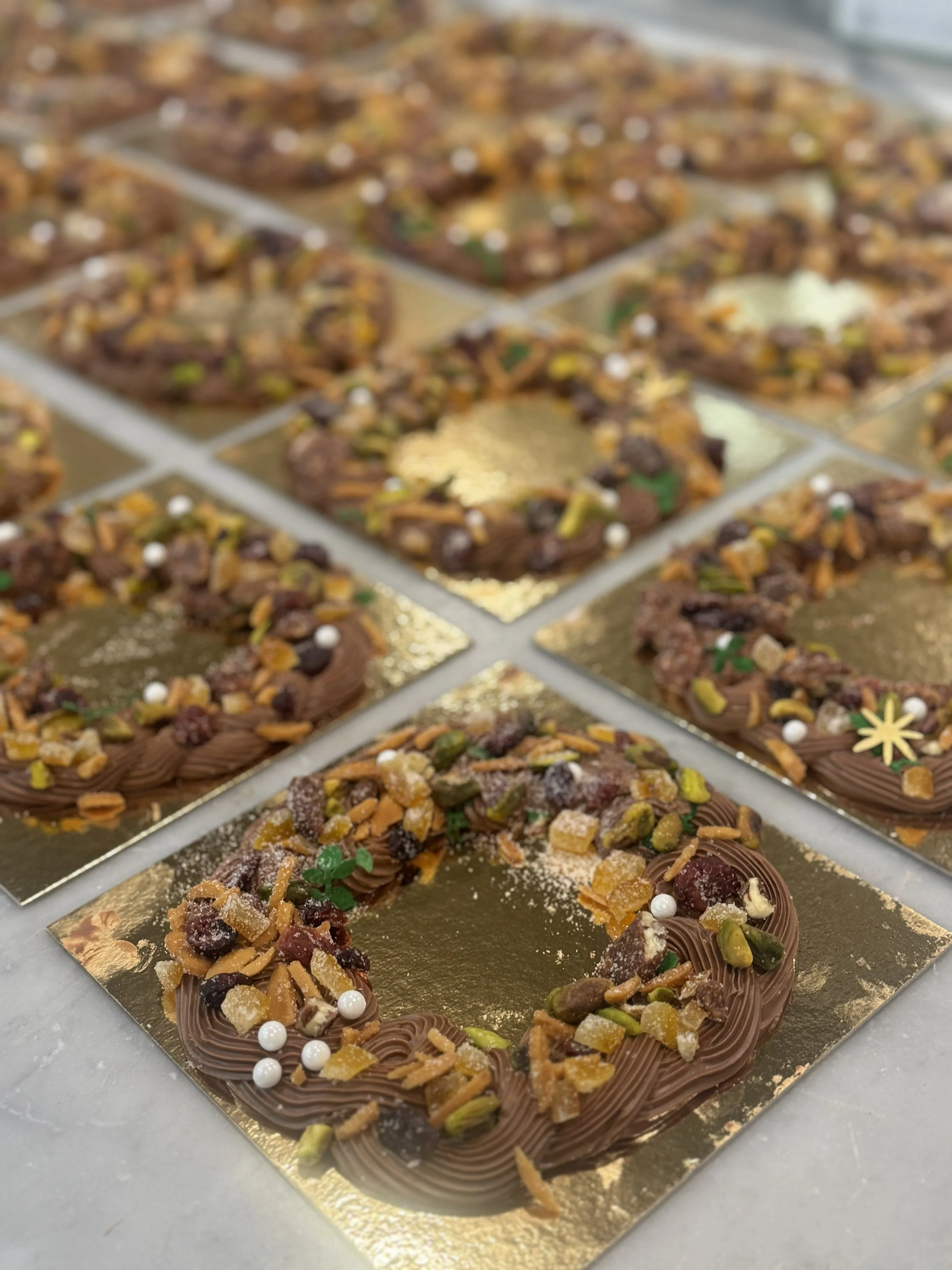 Xmas Chocolate Wreath