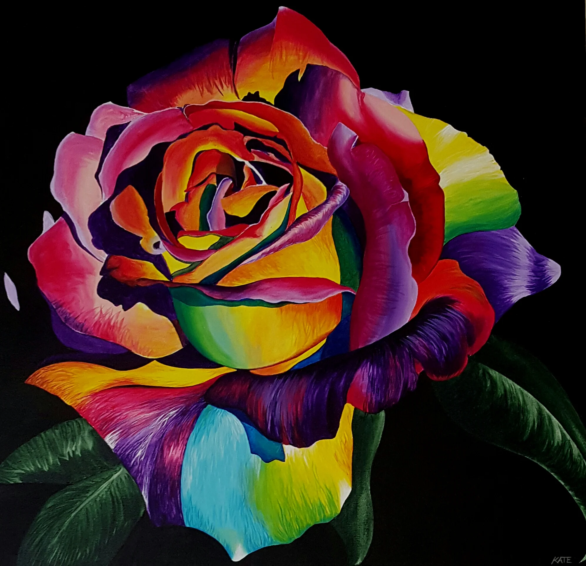 The smell of a rose