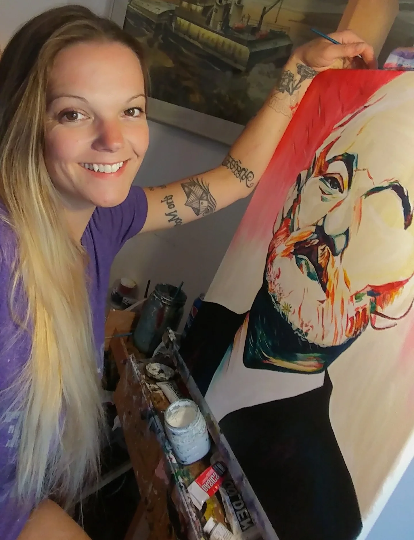 Painting Bill Murray
