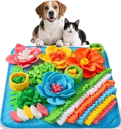 Blue Garden Snuffle Mat
