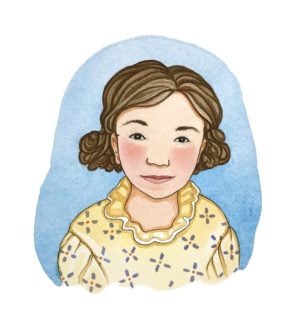  Girl in Flowers 