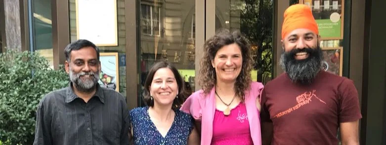 L to R: Sivarajan, Corinne, Steffi, Gurdeepak