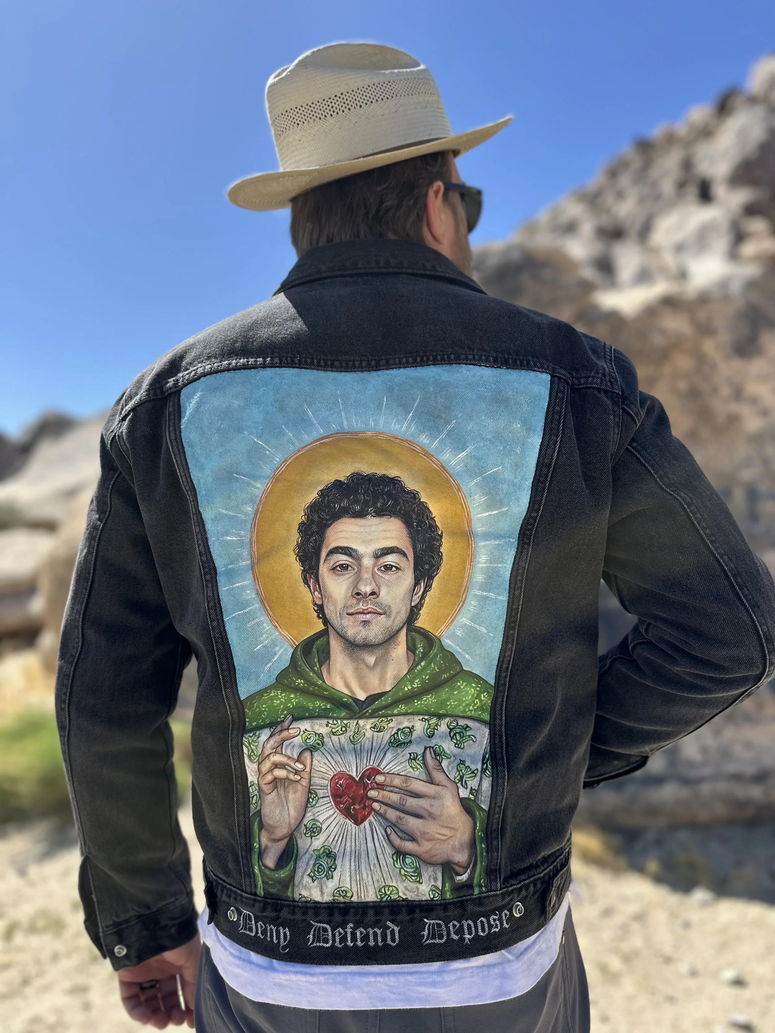 "Saint Luigi Mangione Jacket"