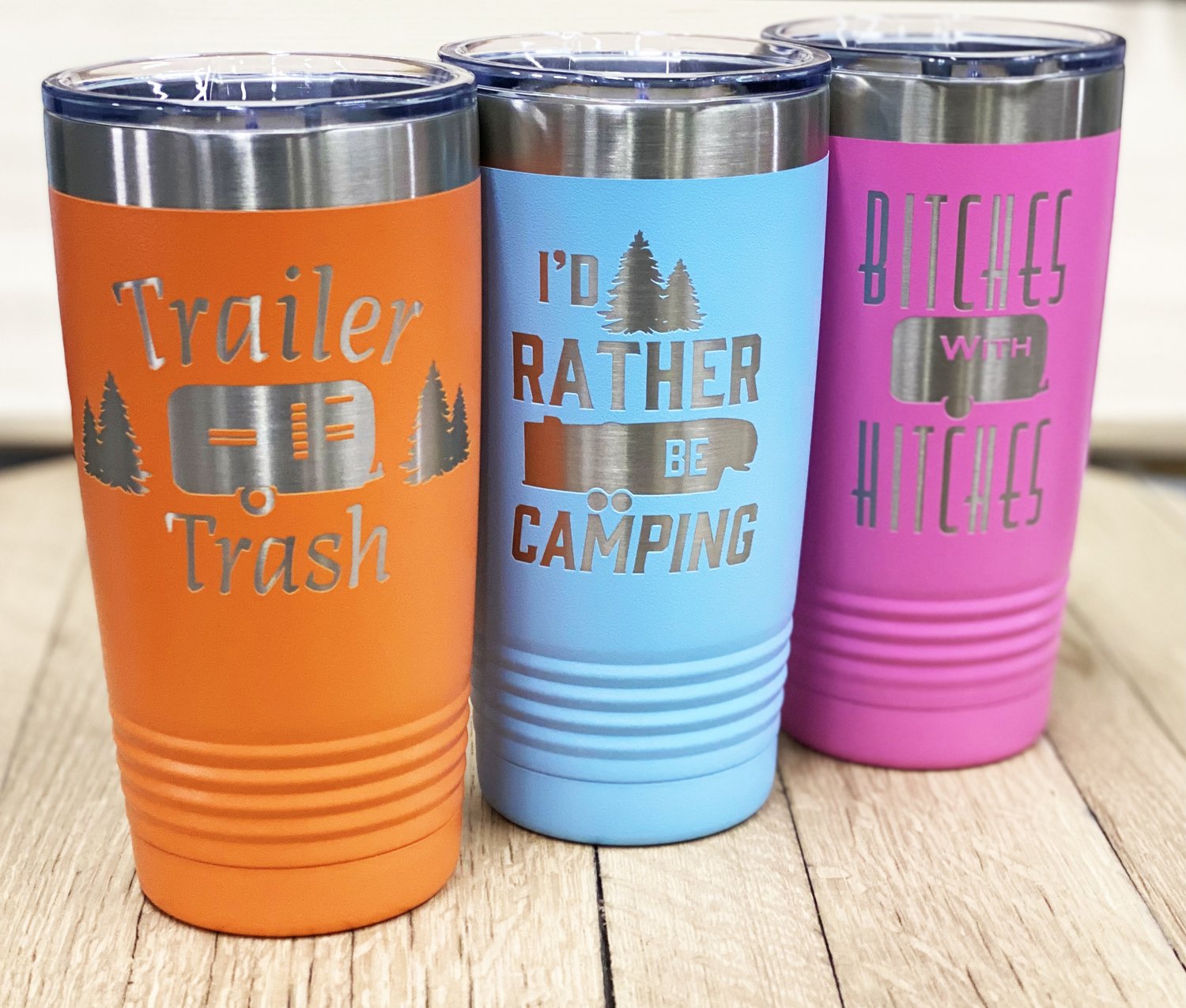 20 ounce Custom Engraved Tumbler — GR innovations LLC