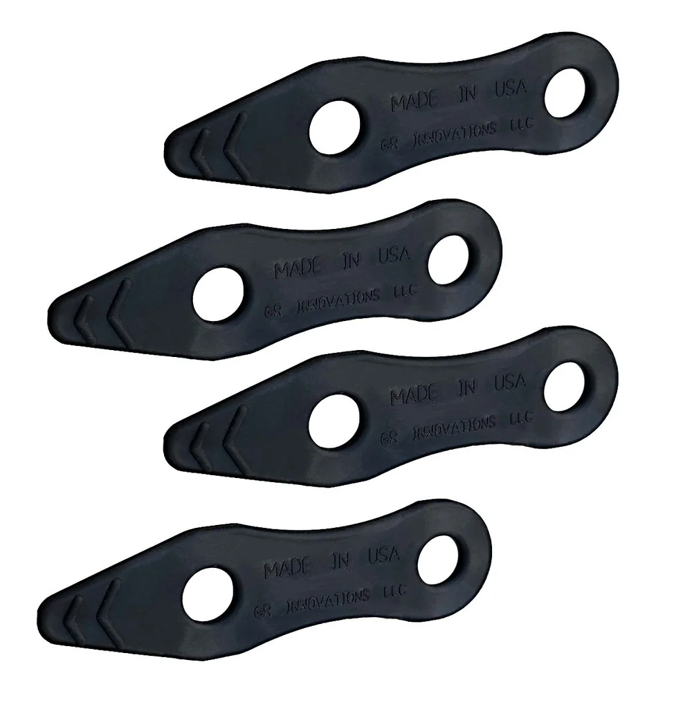 Prox Fastening Hook Keeper | Anti-Slip Rubber For Fishing Rods (6 Pieces, 3 Colors)
