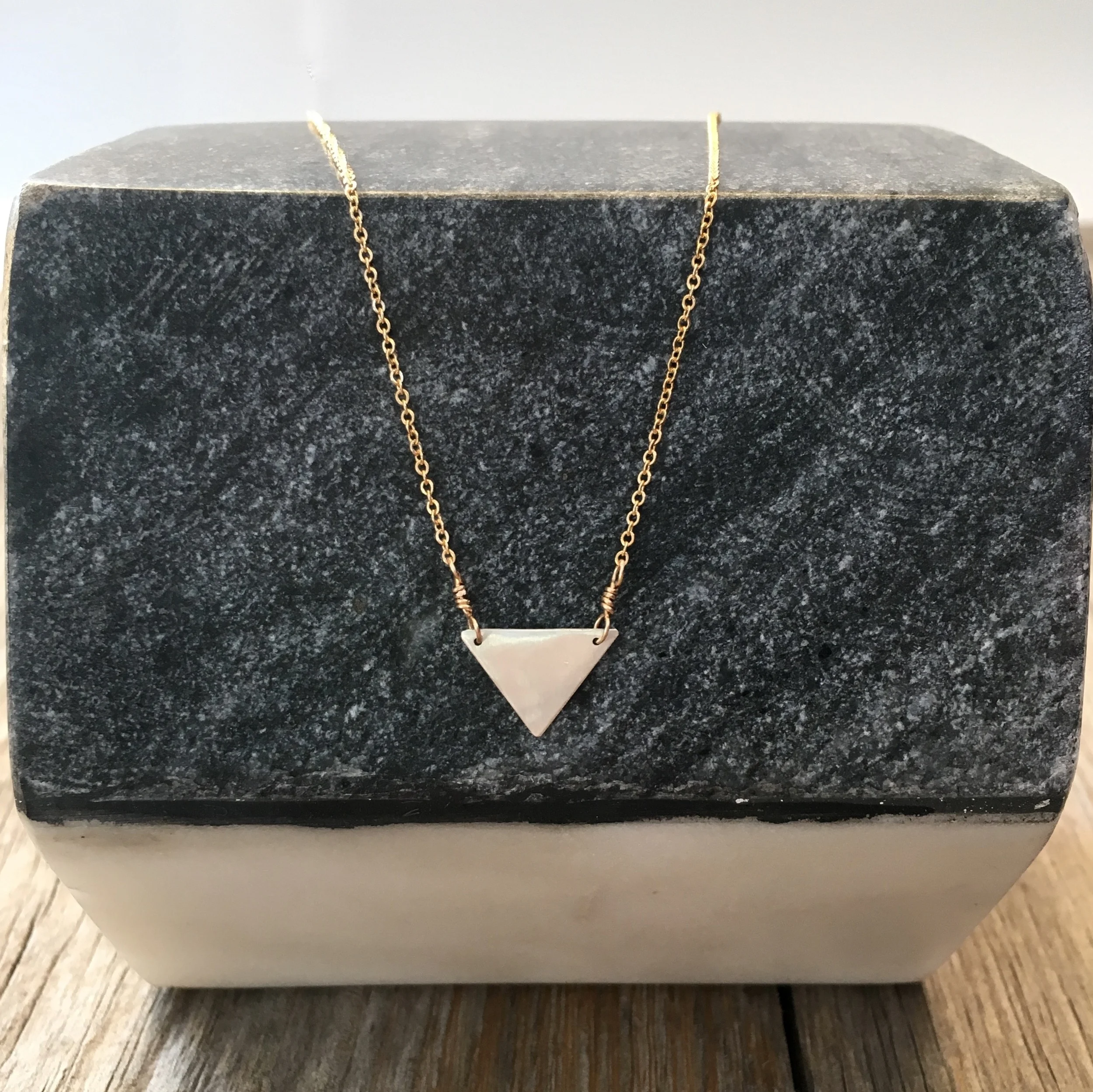 Mini Triangle Necklace