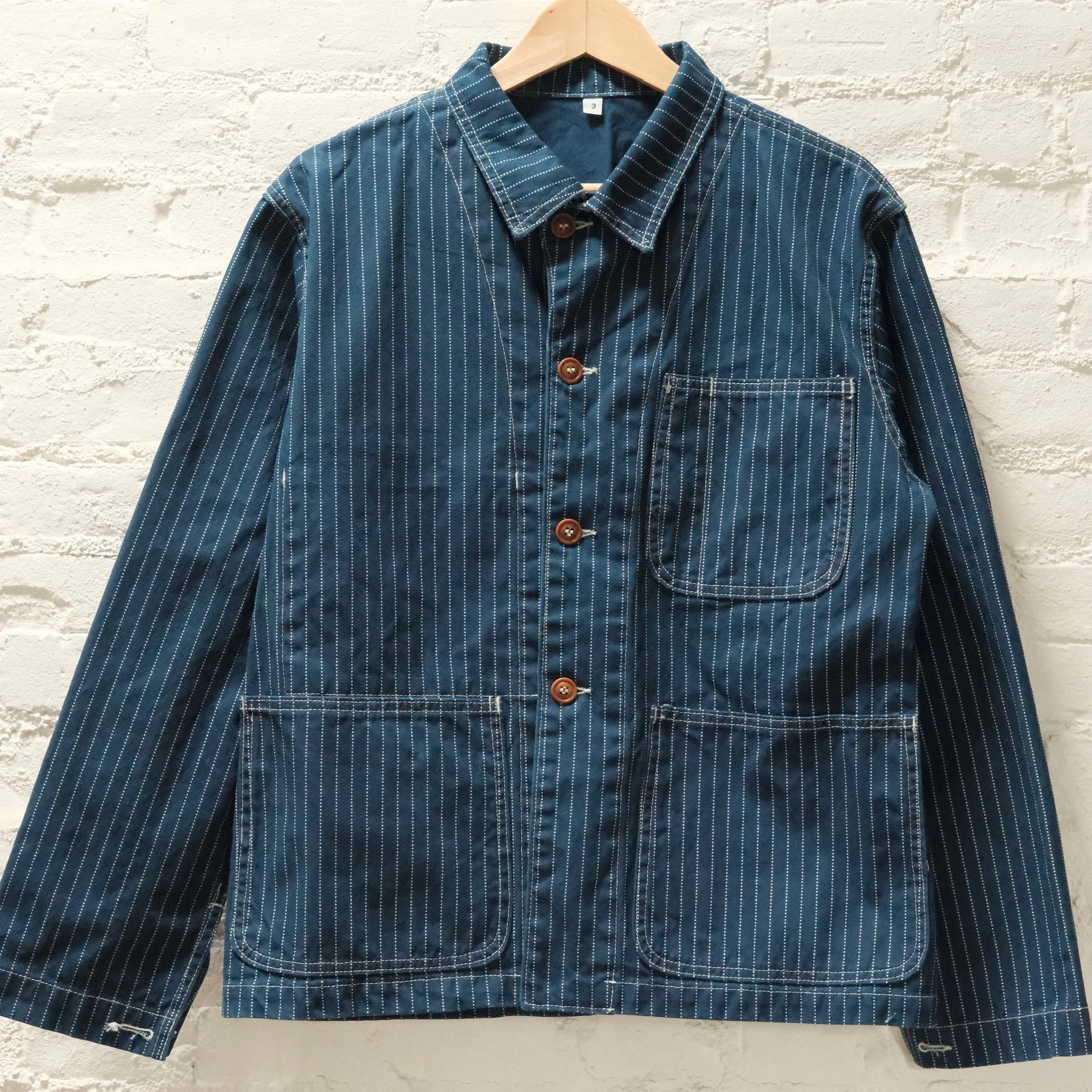Henri Jacket Indigo Wabash — As Ever