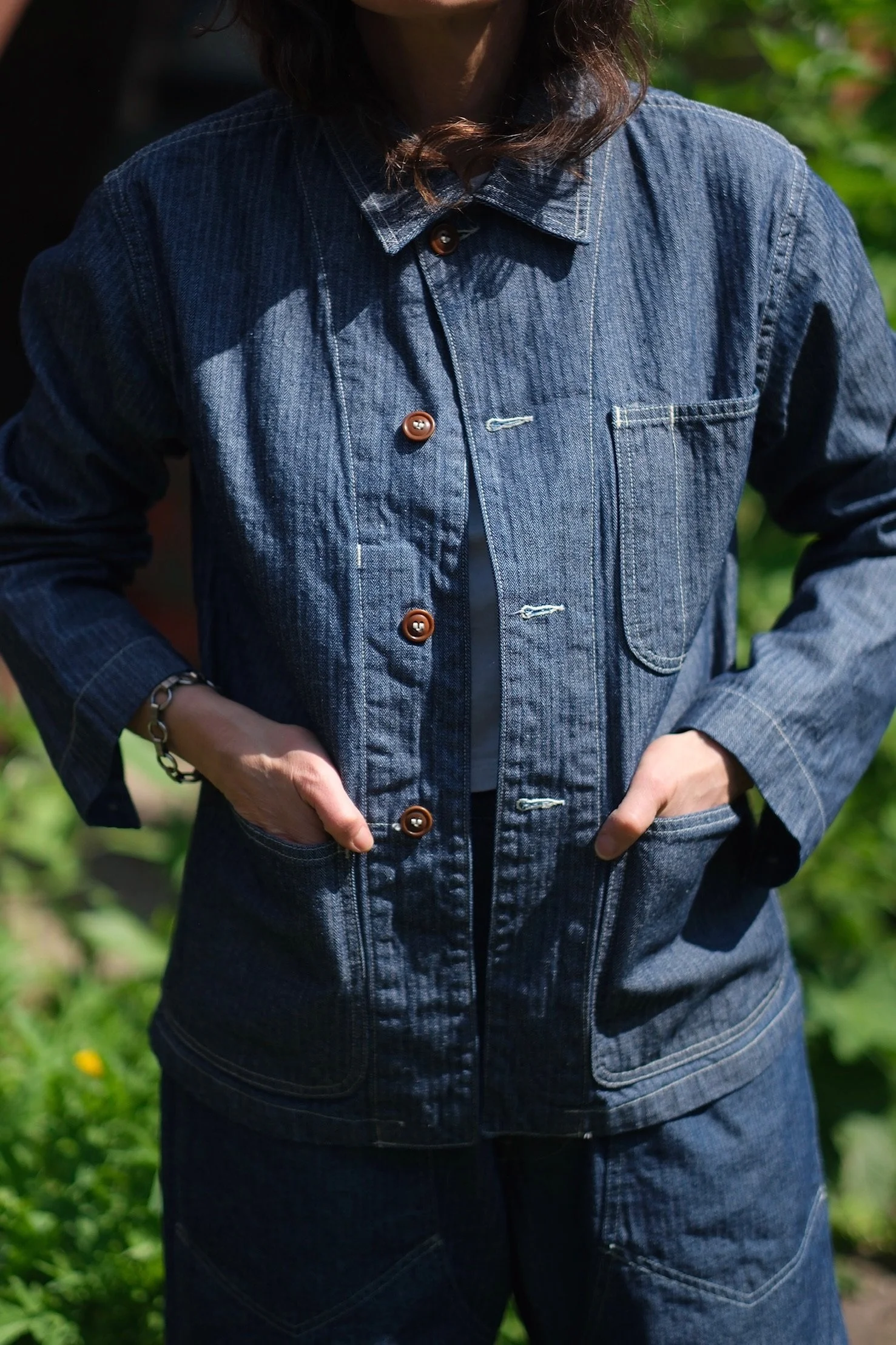 Henri Jacket HBT Denim