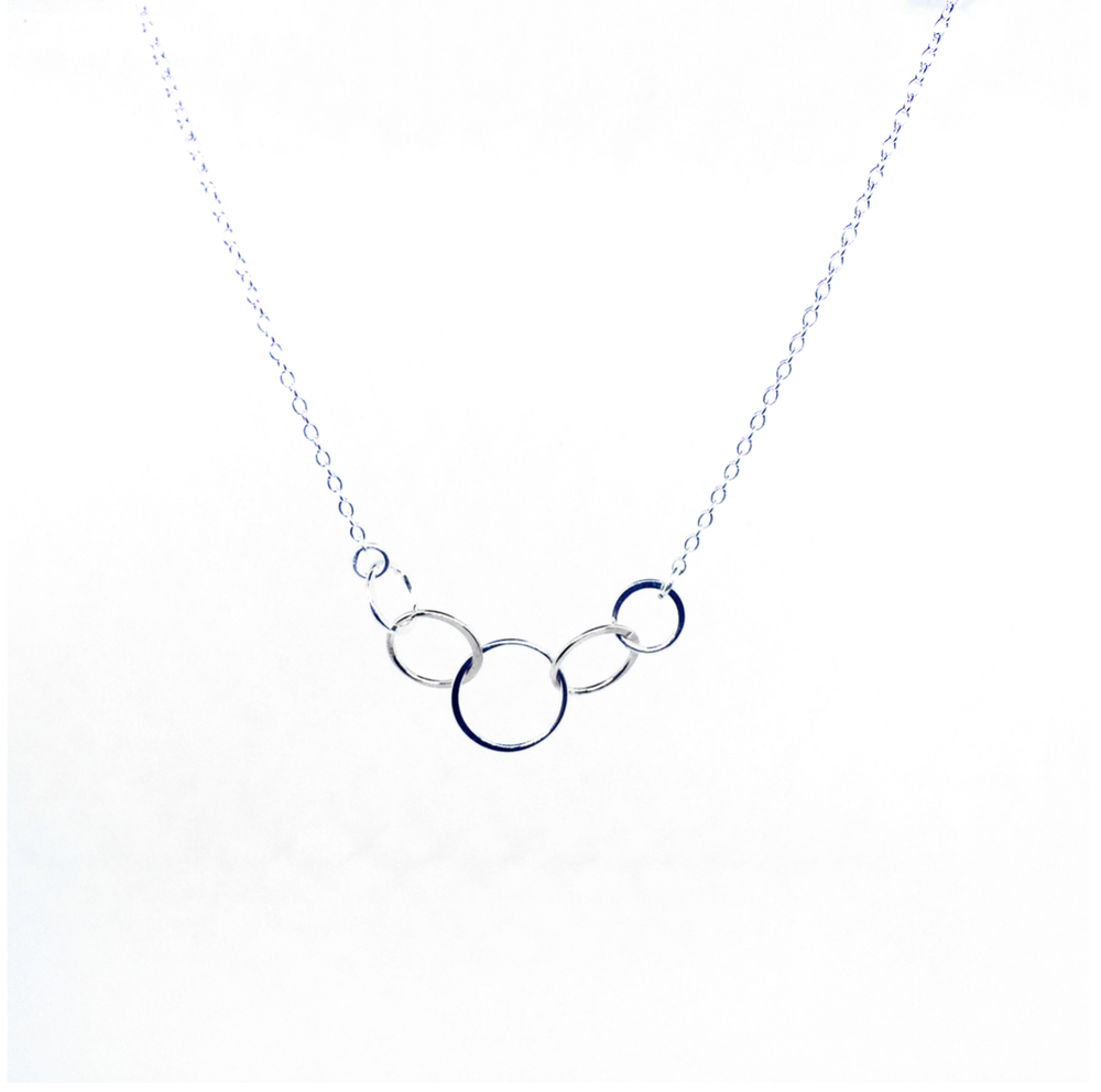 Single Loop in Loop Necklace — Korte Jewelry Designs