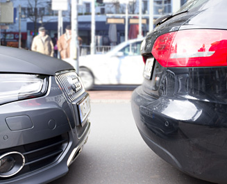Standard parking distance in Germany.