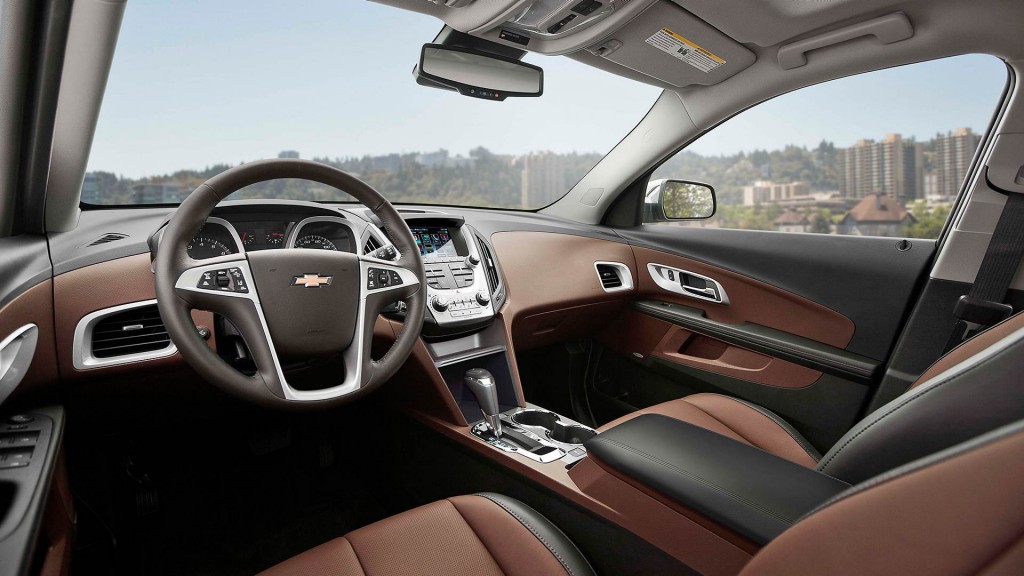 2016 Chevrolet Equinox LTZ interior (source: chevrolet.com)