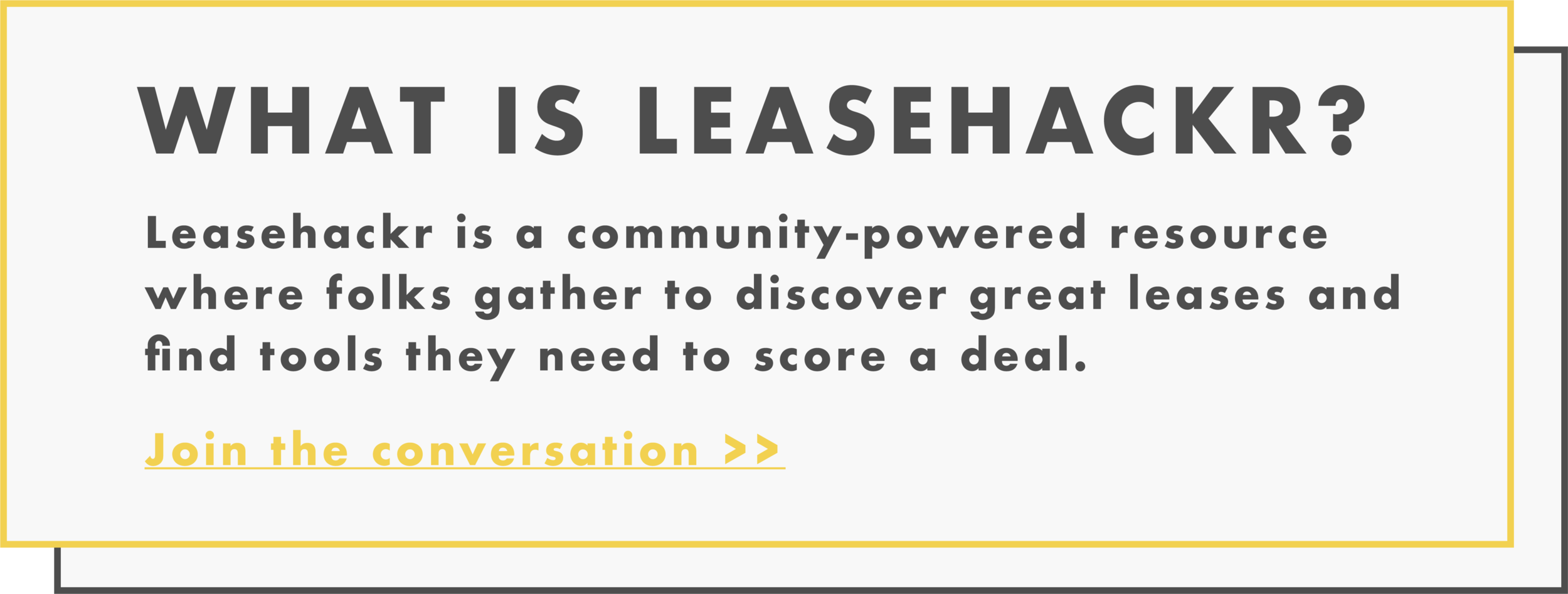 ABOUT LEASEHACKR