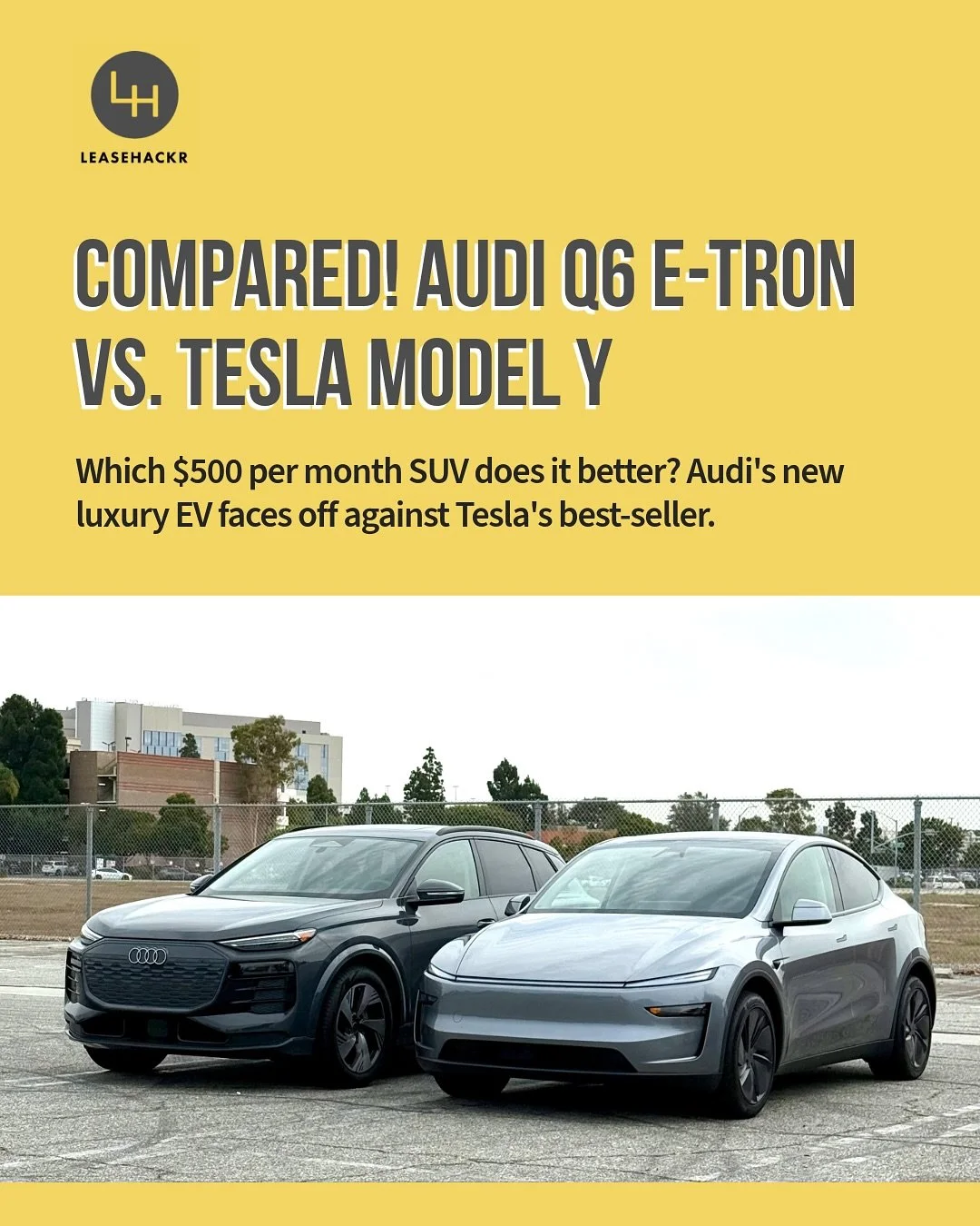 At the end of the day, it depends on your priorities.

#Audi Q6 e-tron excels in:
- Driver comfort
- Ride quality and NVH
- Build quality
- Charging speed

#Tesla Model Y excels in:
- Digital experience 
- Partial driver automation 
- Efficiency
- Ac