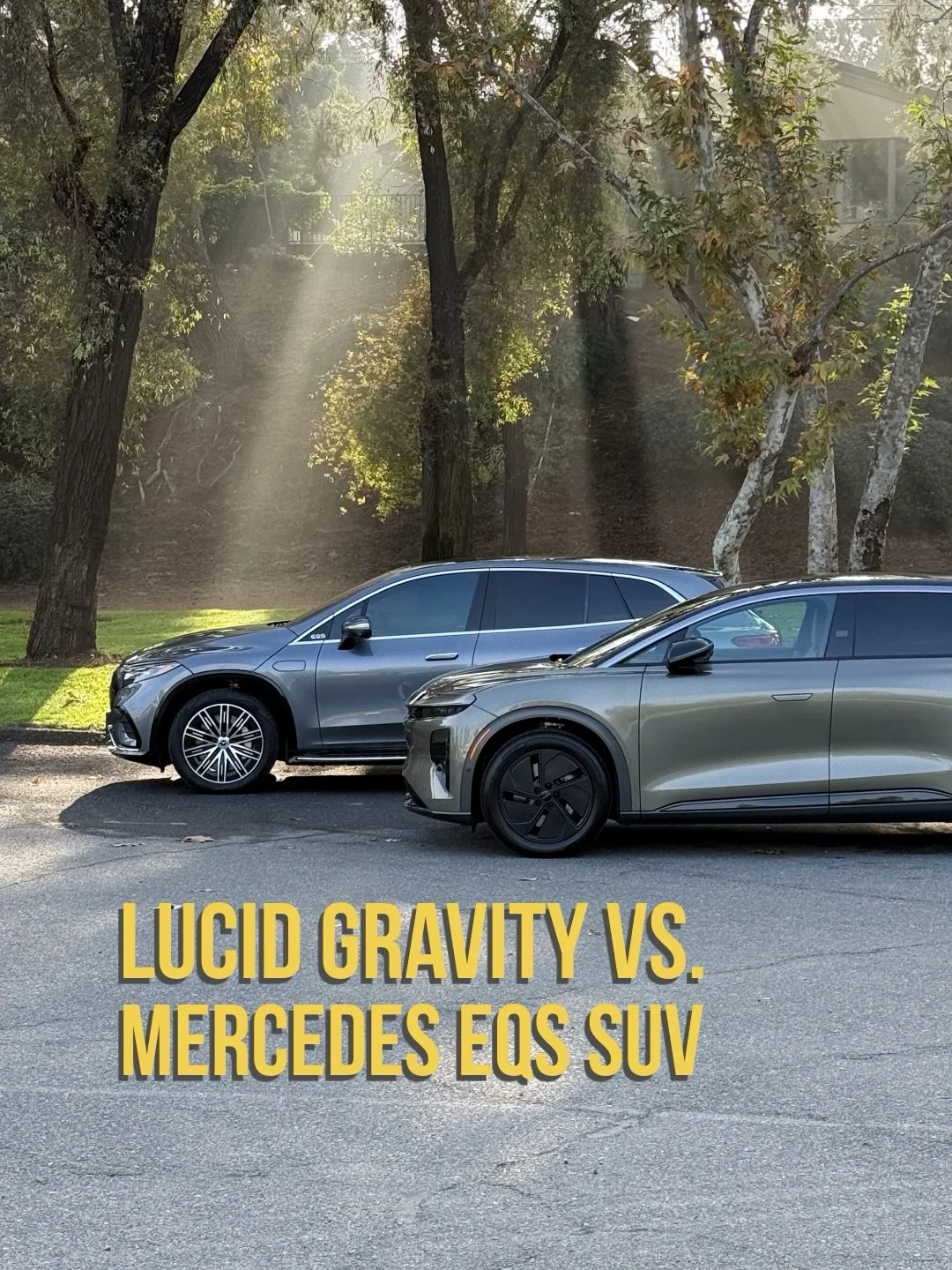 Do legacy automakers stand a chance? 🤯

The Lucid Gravity shows what a true clean-sheet EV can deliver. Compared with the Mercedes EQS SUV, the differences are apparent&mdash;starting with space.

Despite being shorter, the Gravity offers far more r