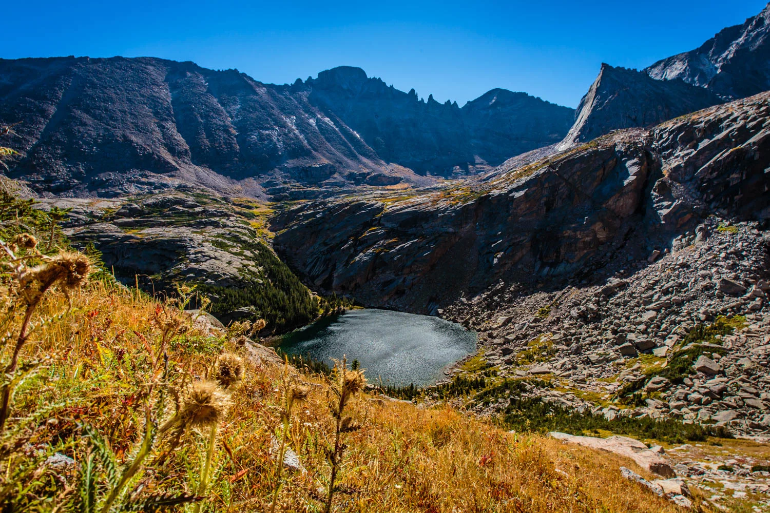 Ascending from Black Lake