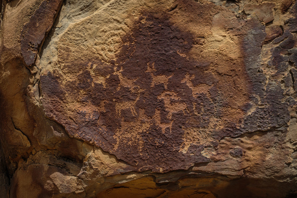 Ute Petroglyphs