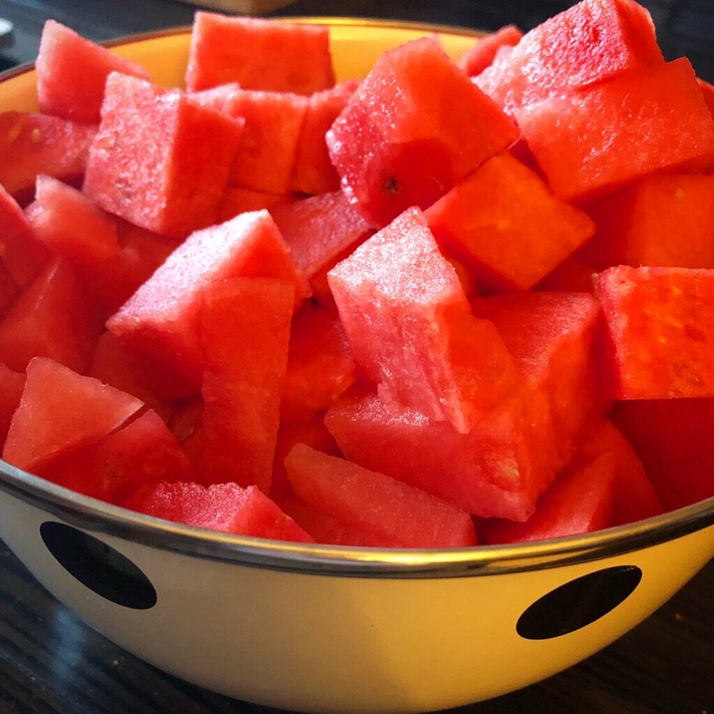 watermelon - one of my fave fruits (gluten free of course!)