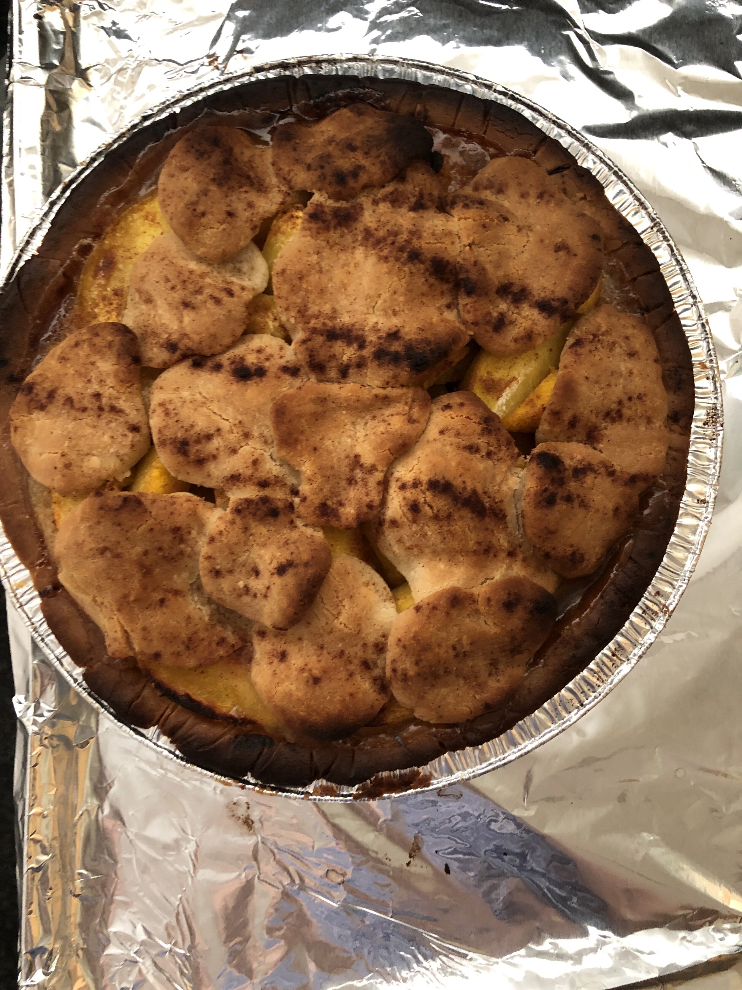 gluten free peach pie easy recipe