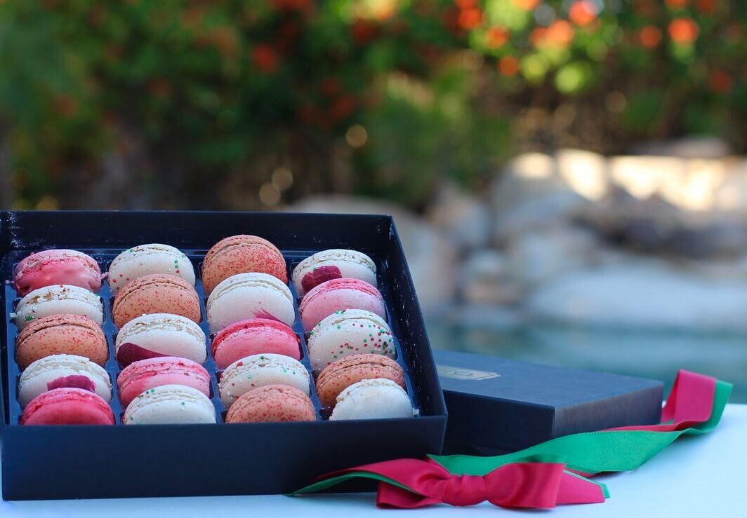 Olivia Macaron holiday flavor box