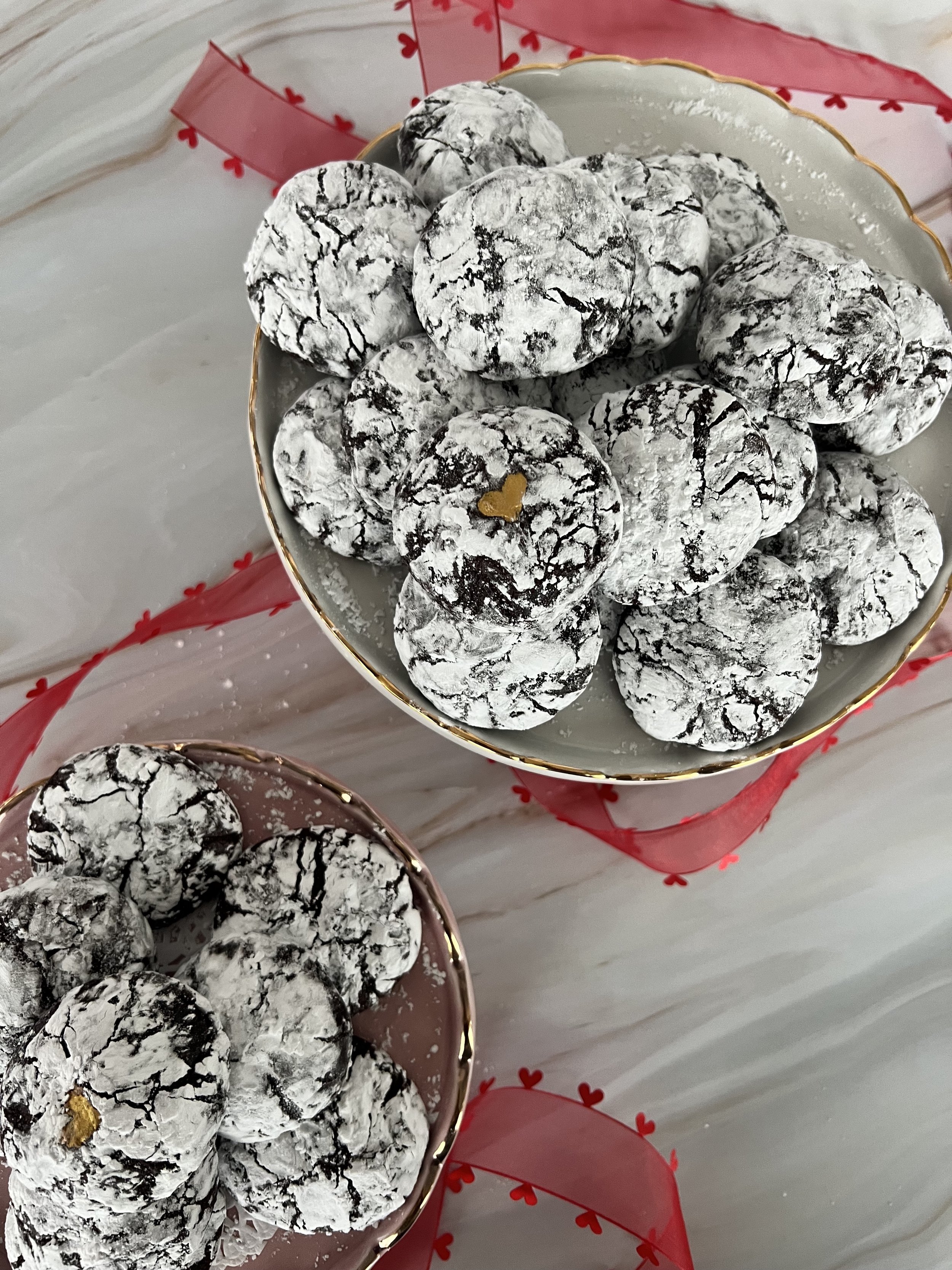 Kira's Fudge Cookies in a bowl for Valentine's Day Gluten Free Gift Guide