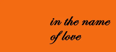 "In The Name Of Love: Episode 1: Distance"