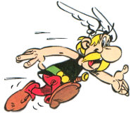 For those of you unfamiliar with the series, this here is Astérix