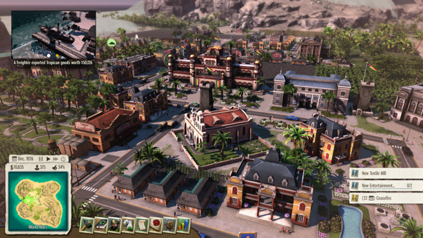 That's right, apparently citizens are able to walk so everything does not have to be on a road PHOTO: http://www.engadget.com/2014/05/23/tropico-5-review-new-presidente-same-as-the-old-presidente/