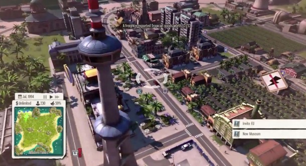 There's a lot to do... PHOTO: http://www.gameinformer.com/games/tropico_5/b/playstation4/archive/2015/02/05/a-glimpse-of-tropico-5-gameplay-on-ps4.aspx