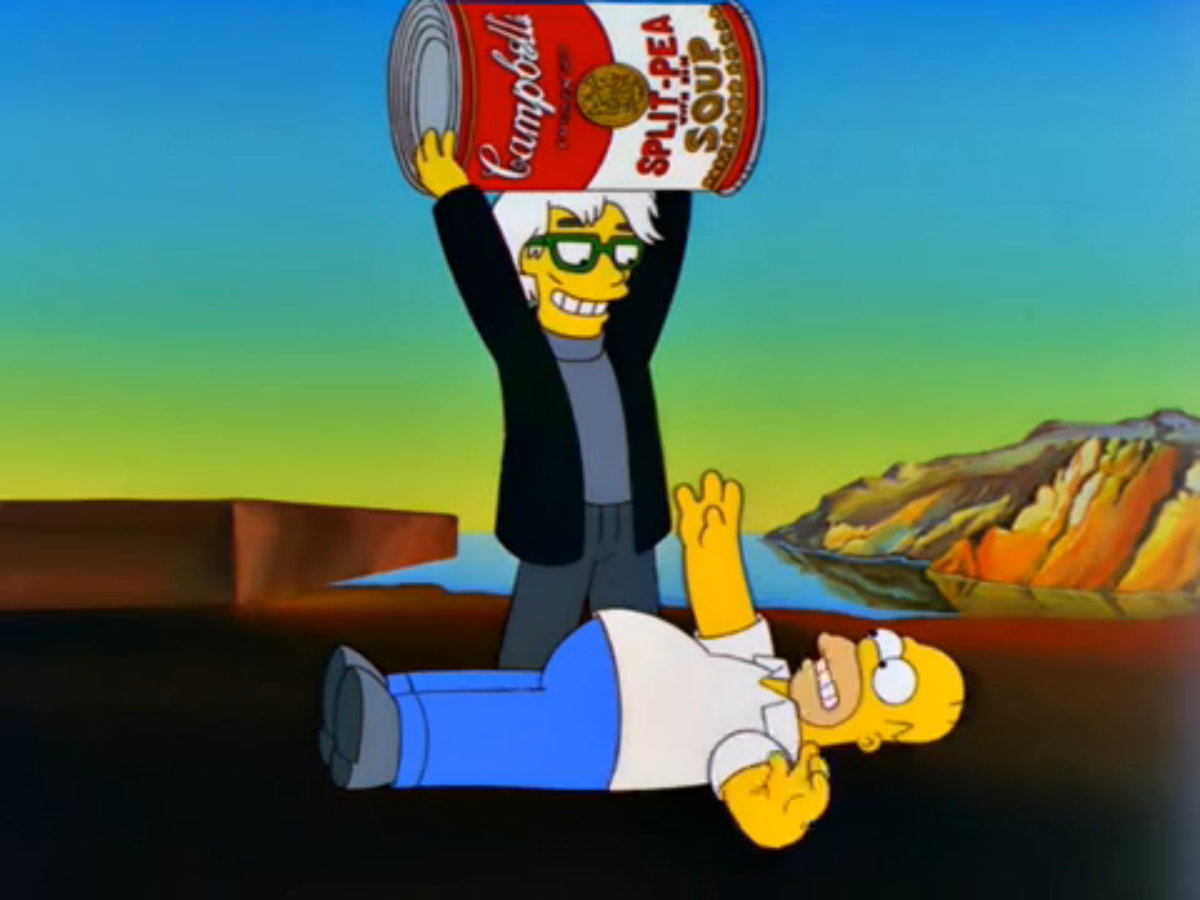 Soups on, fat boy!
