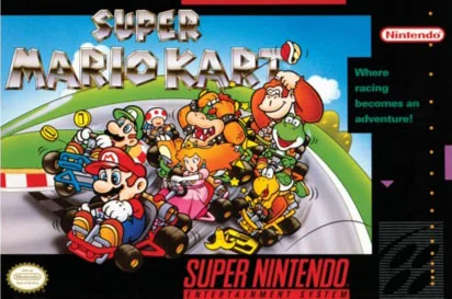 The OG Mario Kart is exciting, but honestly I'm not as juzzed for this, just because I stand by the fact that they got a lot better, and this is not the best racer on SNES...or the Classic...
