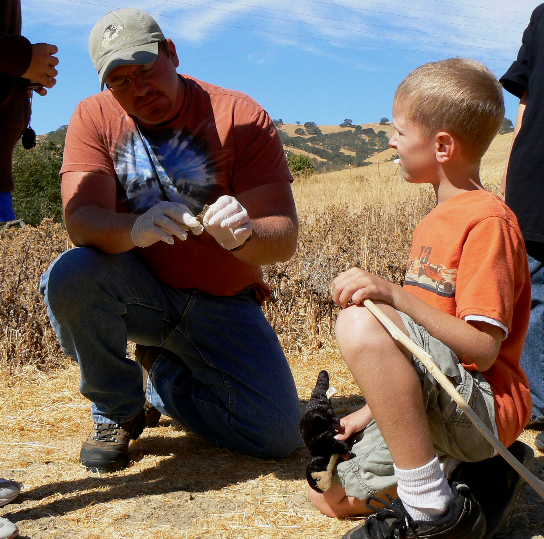 Naturalist John Mottashed ushers explorers-in-excrement into the intriguing world of coyote scat.