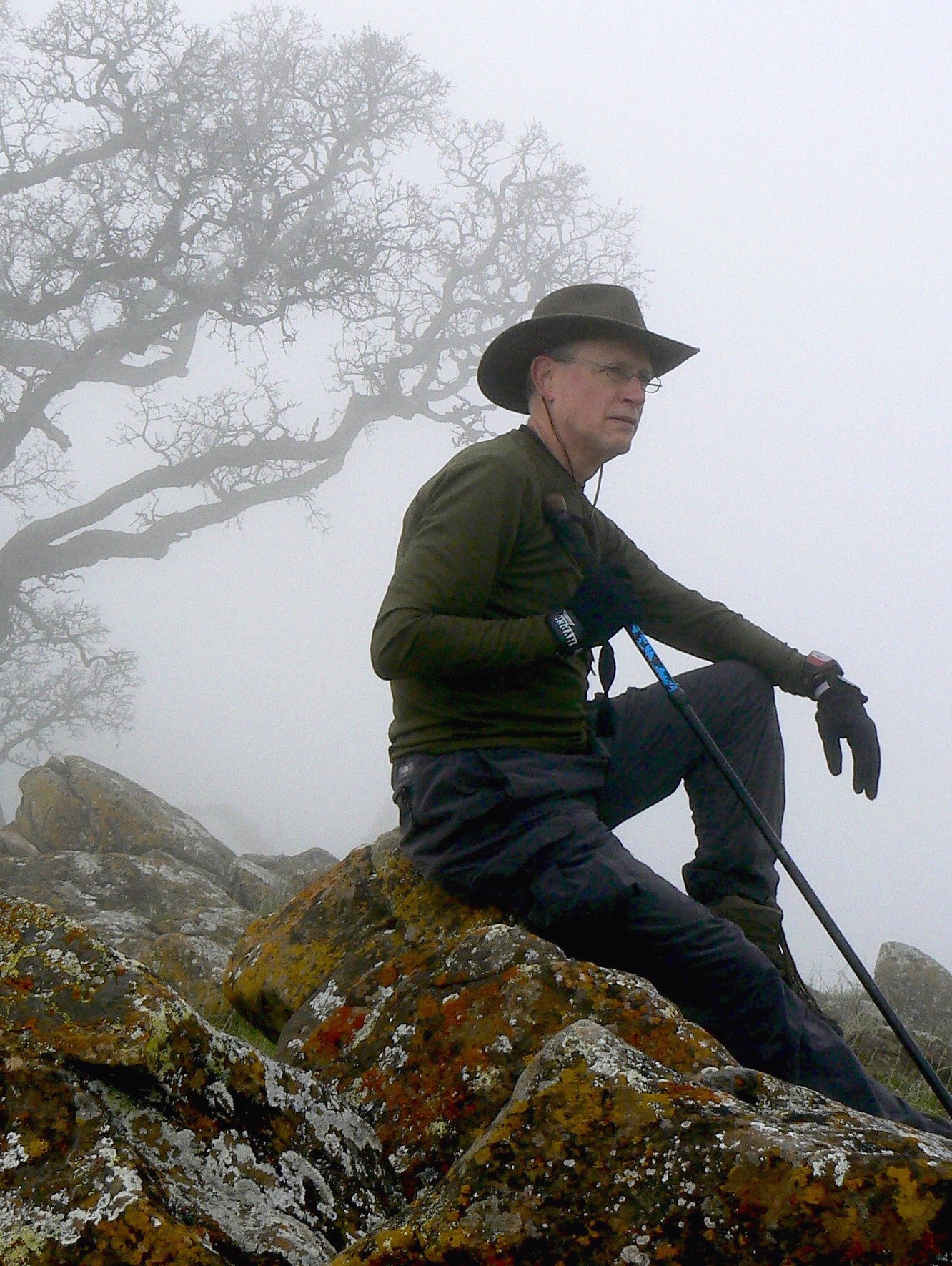 The summit of Round Valley Regional Preserve.