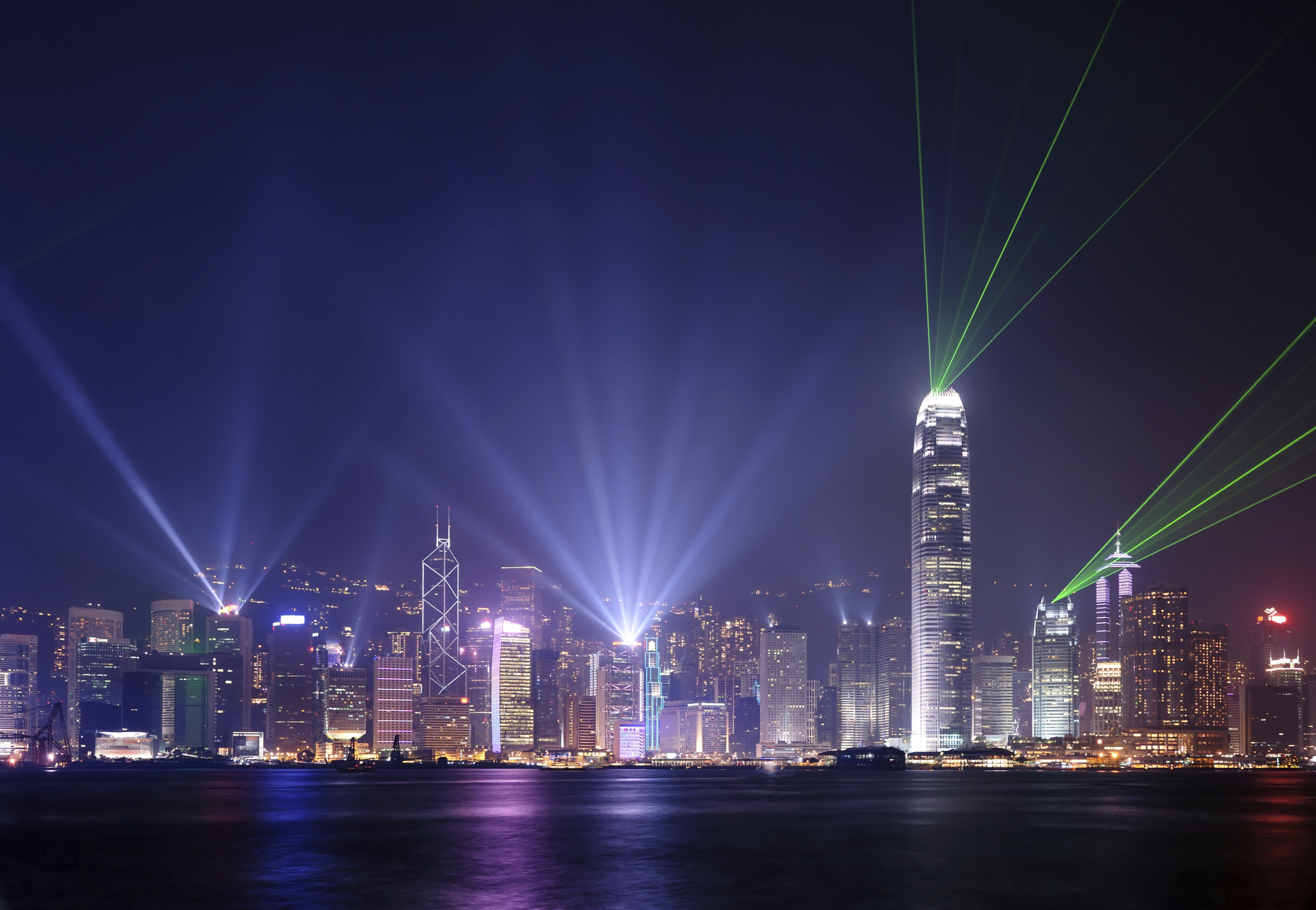 The skyline of Hong Kong. Photo by shirophoto/iStock/Getty Images