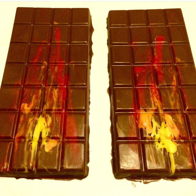 Sriracha Chocolate Bars