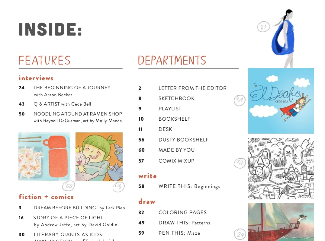 Making a Magazine: Inside Issue 1