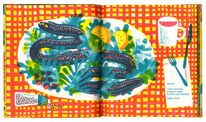 Interior Page of Beastly Verse. Copyright © JooHee Yoon. Published 2015.