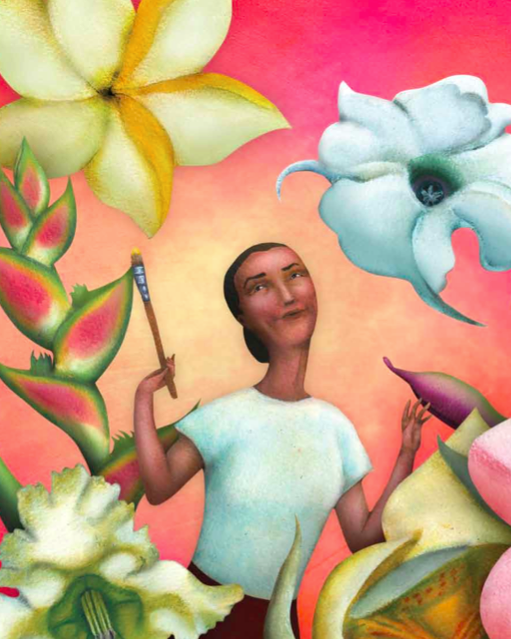 Georgia in Hawaii by Amy Novesky, illustrated by Yuyi Morales