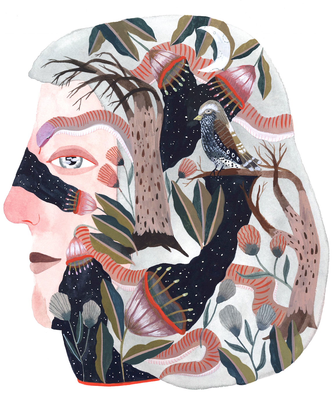art © Lindsay Stripling for "The Best Invisible Thing" in Illustoria Issue 2