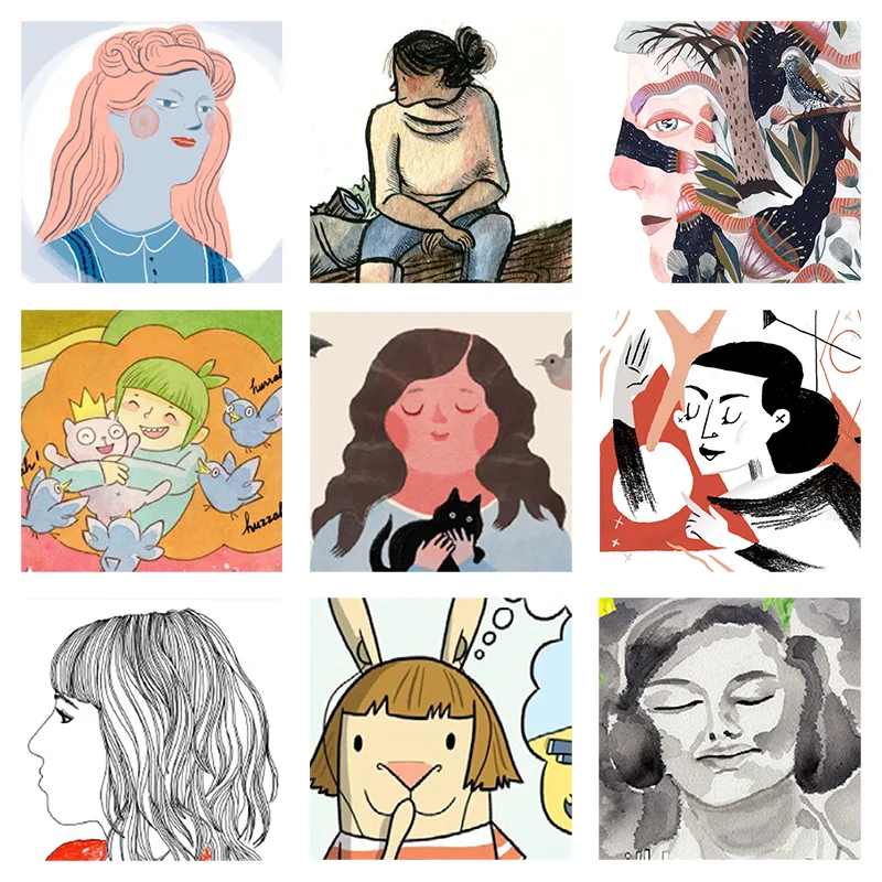 Women Who Draw, Write, and Inspire Us 