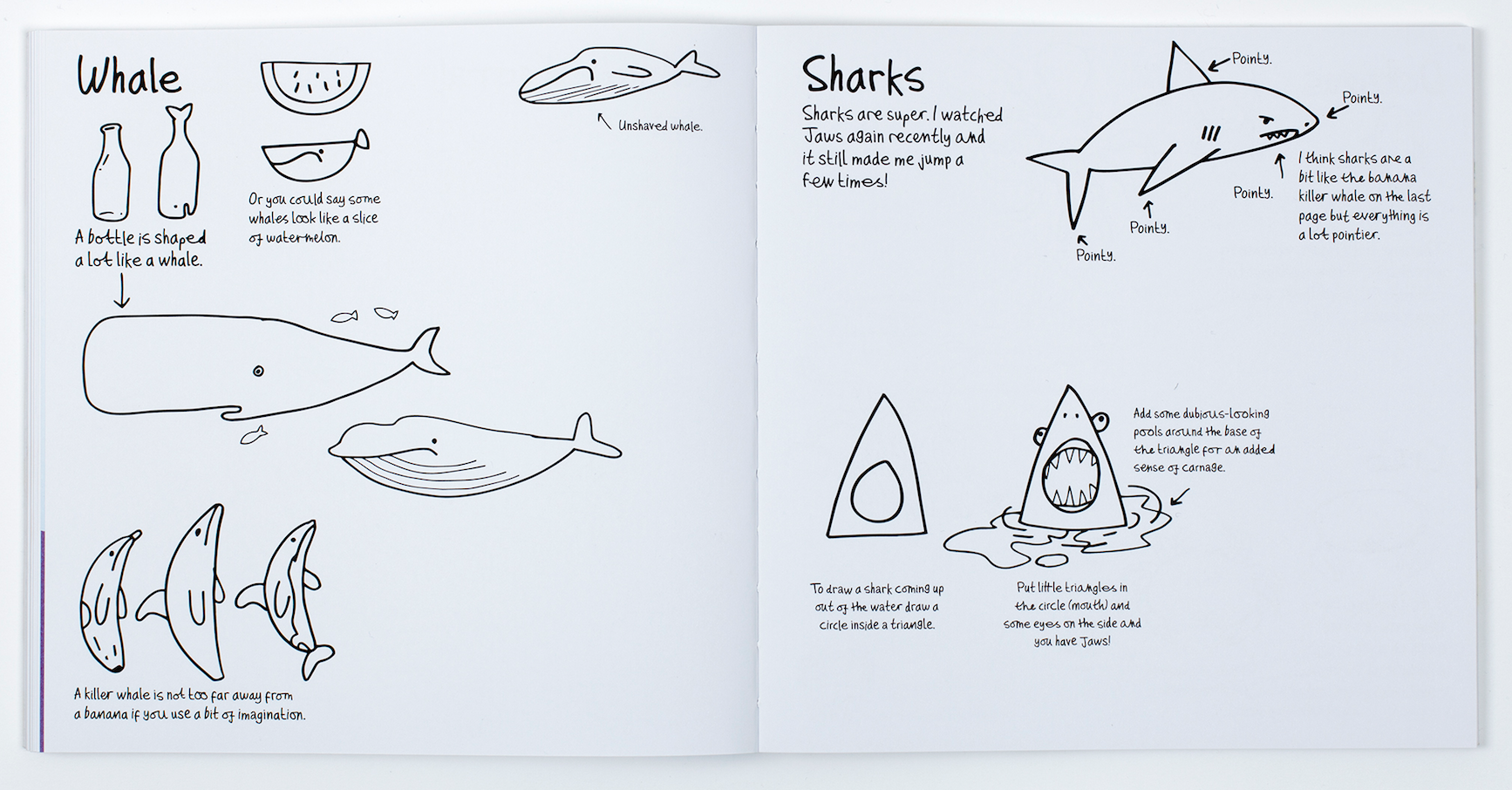 Learn to draw from combining simple shapes. 