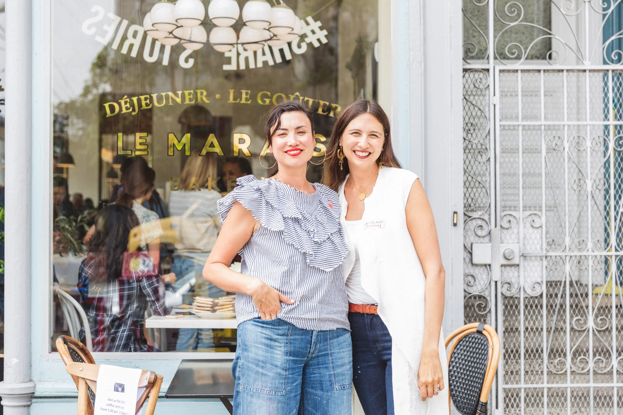 Eunice and Sabrina Moyle, founders of Hello!Lukcy. Photo © Zoe Larkin