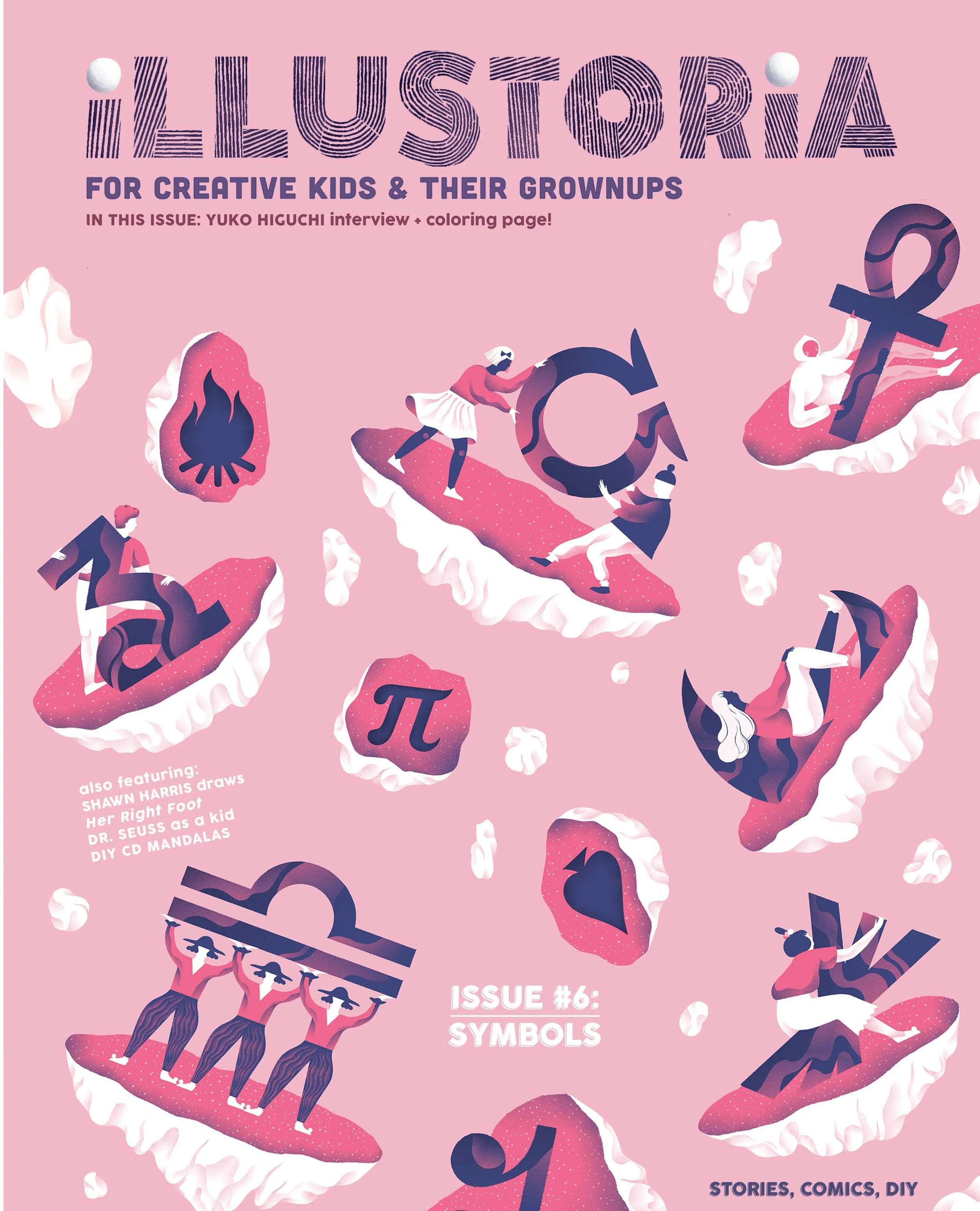 Issue #6: The Symbols Issue Cover Art by Marina Munn. 