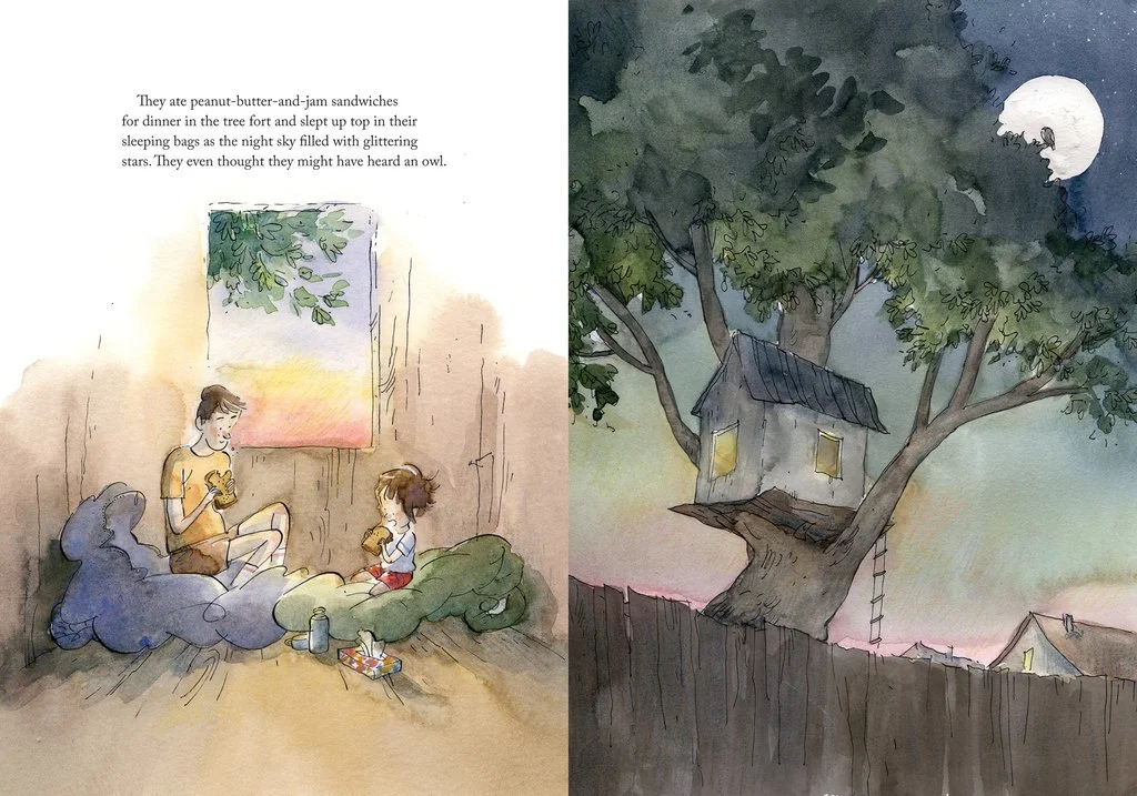 The Better Tree Fort by Jessica Scott Kerrin and illustrated by Qin Leng